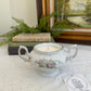 Vintage Sugar Bowl Candle- Coastal Waters