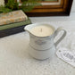 Vintage Creamer Candle- Coastal Waters