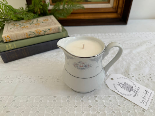 Vintage Creamer Candle- Coastal Waters