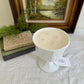 Vintage Milk Glass Candle- Juniper Berry