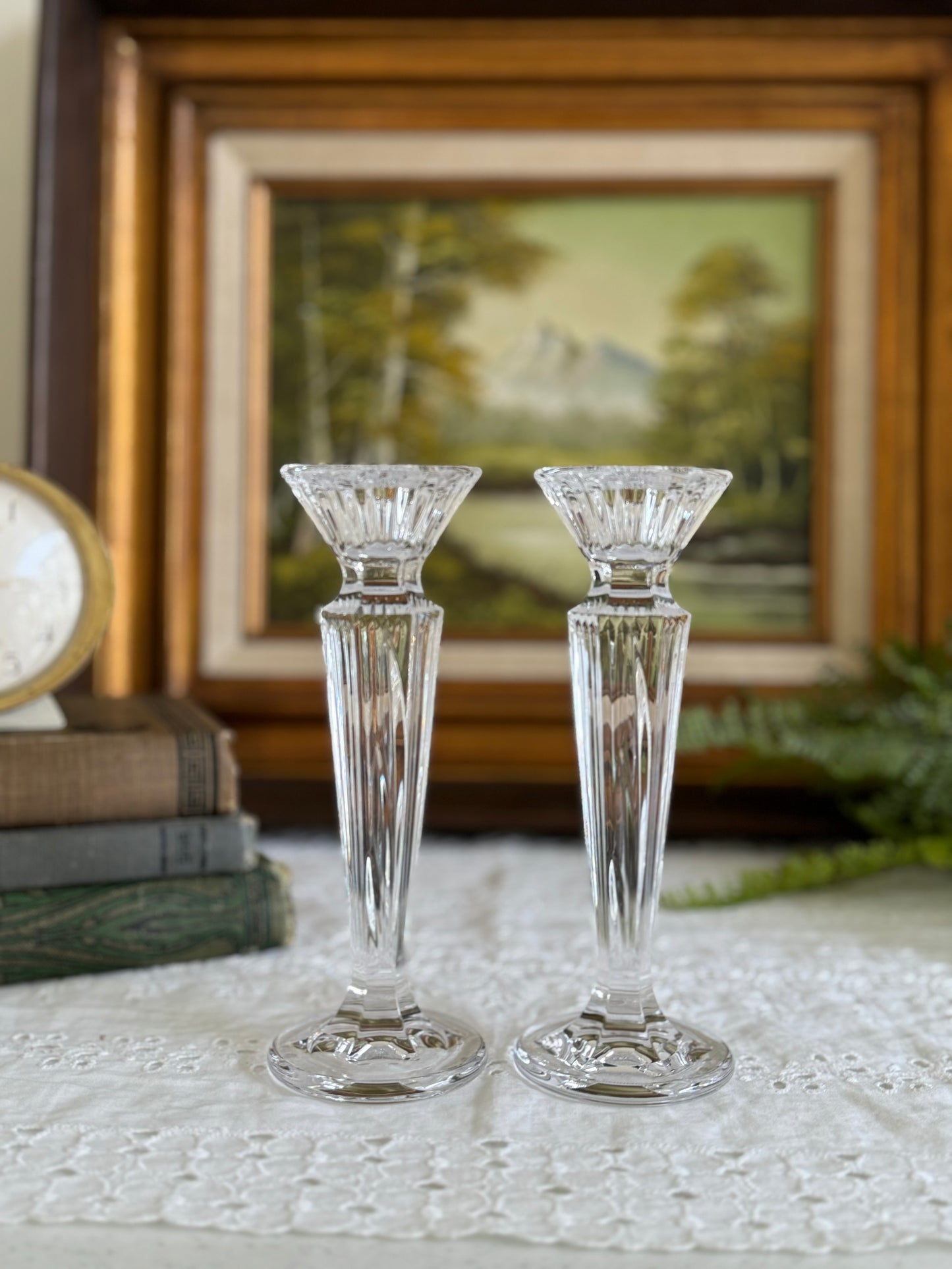 Vintage Candlestick Pair- Marquis by Waterford