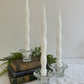 Vintage Candlestick Trio- Floral Design